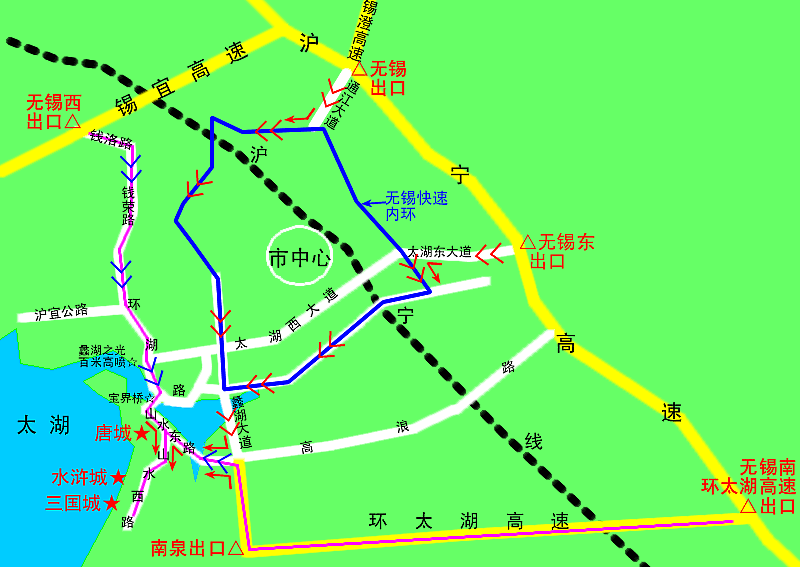 无锡自驾游路线